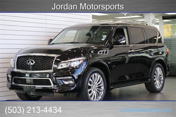 2015 INFINITI QX80 4X4 TOURING-THEATRE-22 1-OWNER 2016 2017 2014... for sale in Portland, CA