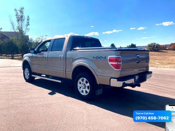 2013 Ford F-150 F150 F 150 4WD SuperCrew 145 Lariat - CALL/TEXT... for sale in Sterling, CO – photo 7