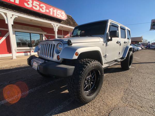 2012 JEEP WRANGLER SAHARA * LIFTED * 92K MILES - cars & trucks - by... for sale in Amarillo, TX