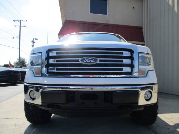 LIFTED 5.0L 2014 FORD F-150 LARIAT 4X4 *LOADED* NEW 33X12.50 MTs CLEAN for sale in KERNERSVILLE, NC – photo 8