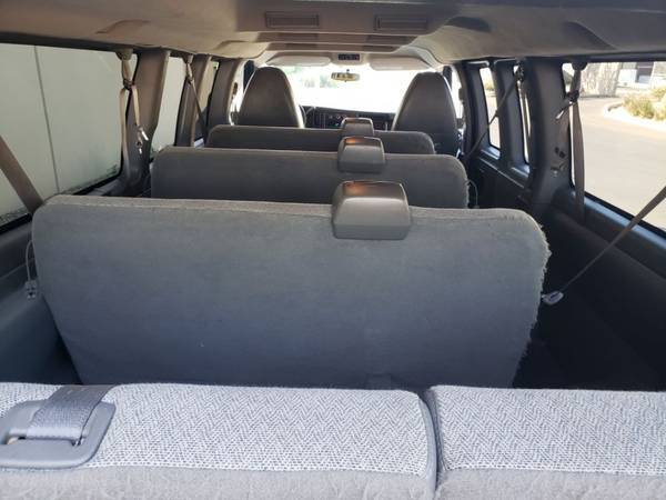 2011 Chevy Chevrolet Express Passenger 1LT pickup WHITE for sale in Mesa, AZ – photo 20