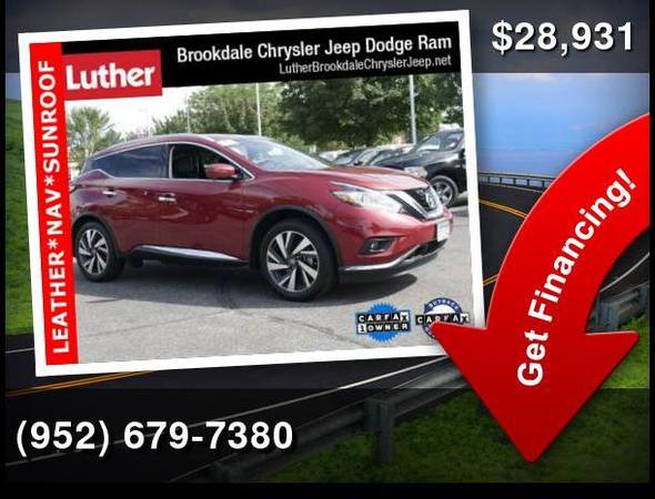 2017 Nissan Murano Platinum for sale in Brooklyn Park, MN