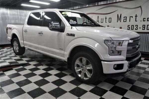 2015 Ford F-150 4x4 4WD F150 Truck Platinum SuperCrew for sale in Portland, OR