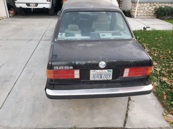 1985 BMW 325e e30 - cars & trucks - by owner - vehicle automotive sale for sale in Montclair, CA – photo 2