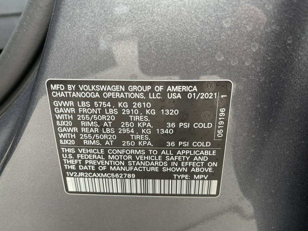 2021 Volkswagen Atlas V6 SE FWD with Technology for sale in Tempe, AZ – photo 40