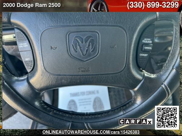 2000 Dodge Ram 2500 4X4 DIESEL 5 9 CUMMINS QUAD CAB LONG BED 170K for sale in Akron, WV – photo 3