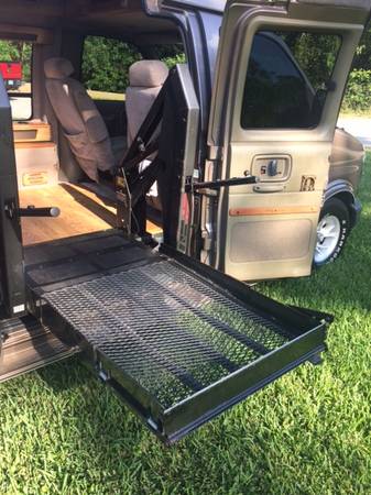 1998 Chevy Converstion van high top with handicap wheel chair lift van for sale in south florida, FL – photo 15