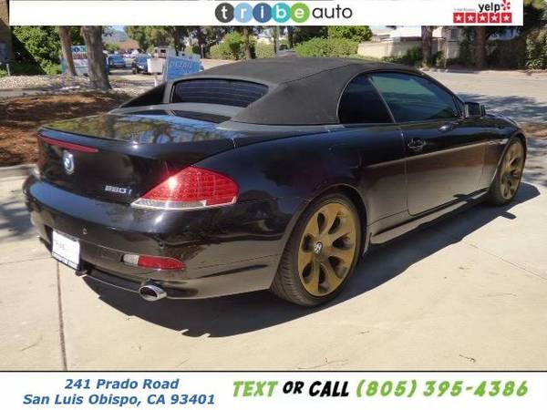 2007 BMW 6 Series 650i 2dr Convertible FREE CARFAX ON EVERY VEHICLE! for sale in San Luis Obispo, CA – photo 8