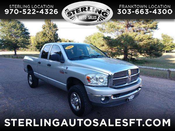 2009 Dodge Ram 2500 SXT Quad Cab LWB 4WD - CALL/TEXT TODAY! for sale in Sterling, CO