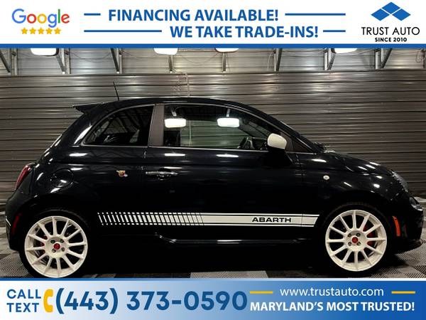 2018 Fiat 500 Abarth 5-Speed Manual Sport Hatchback for sale in Sykesville, MD – photo 8