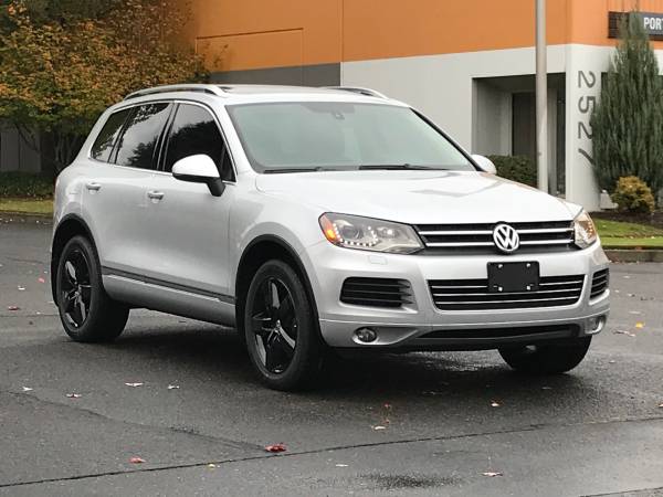 2012 Volkswagen Touareg TDI Lux AWD NEW TIRES GLOSS BLACK WHEELS SALE! for sale in Portland, OR – photo 7
