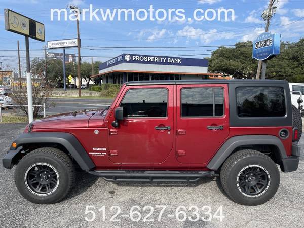 LIKE BRAND NEW! 2013 Jeep Wrangler Unlimited 4WD 4dr Sport ONE OWNER for sale in Austin, TX – photo 3