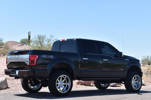 2015 *Ford* *F-150* *LIFTED PLATINUM... POWER AMP STEPS for sale in Scottsdale, AZ – photo 8