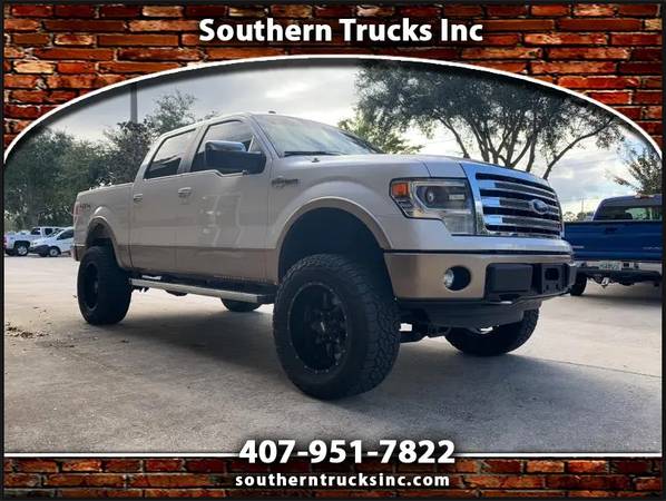 2014 LIFTED KING RANCH F150 CREW CAB 4x4 5.0 V8 - cars & trucks - by... for sale in Longwood , FL