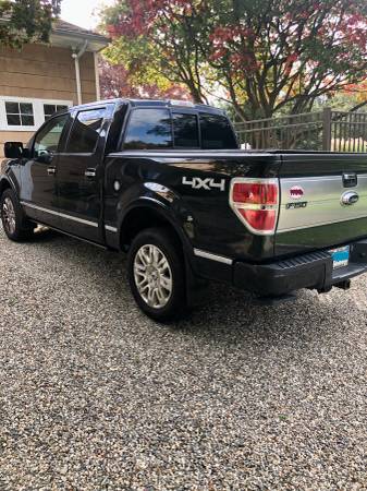 2012 FORD F 150 PLATINUM for sale in Wilton, NY
