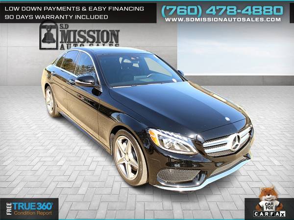 2016 Mercedes-Benz CClass C Class C-Class C 300 Luxury FOR ONLY for sale in Vista, CA