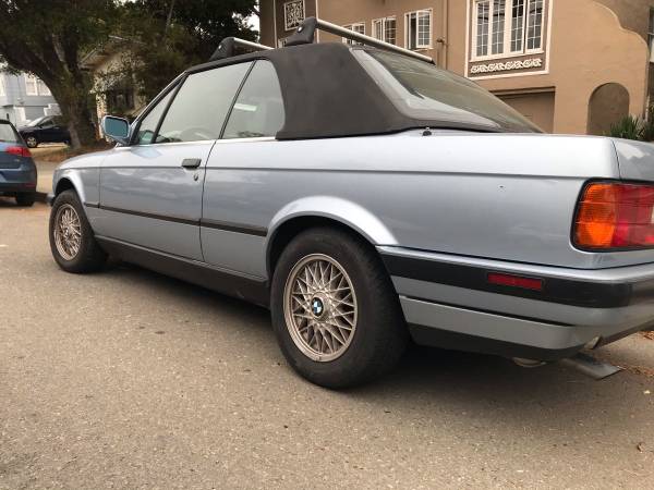 1991 BMW e30 318i Convertible Manual w Hard & Soft Tops Cloth Interior for sale in Alameda, CA – photo 6