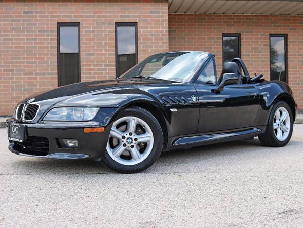2001 BMW Z3 2 5i ROADSTER BLK/BLK AUTO LEATHER USB PIONEER SERVICED for sale in Elgin, IL – photo 3
