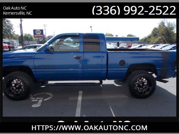 1998 Dodge Ram 1500,custom wheels! V8!, Blue for sale in KERNERSVILLE, NC – photo 9