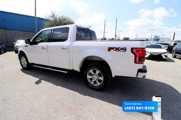 2015 Ford F-150 F150 F 150 Lariat SuperCrew 6.5-ft. Bed 4WD - cars &... for sale in Orlando, FL – photo 12