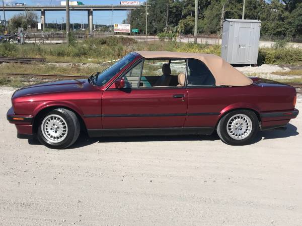 1991 BMW 318i/E30 - 5 Speed Manual Convertible - GREAT SHAPE!!! for sale in North Charleston, SC – photo 3