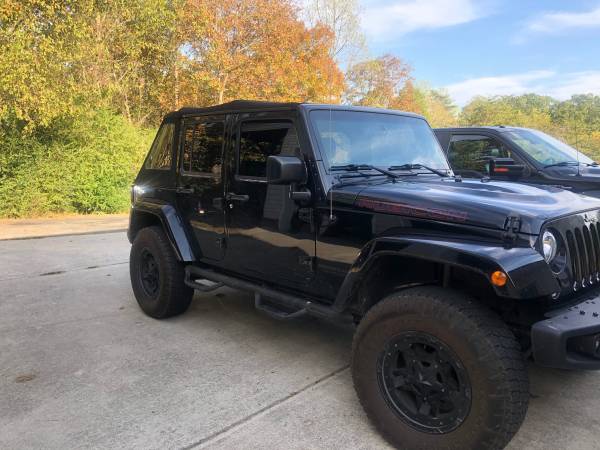 2017 Black Jeep Wrangler Unlimited for sale in Oliver Springs, TN – photo 4