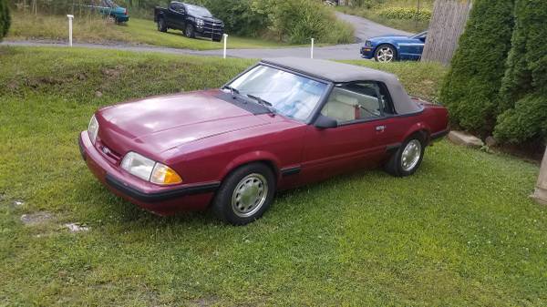 1987 mustang convertible lx for sale in Shenandoah, PA – photo 4
