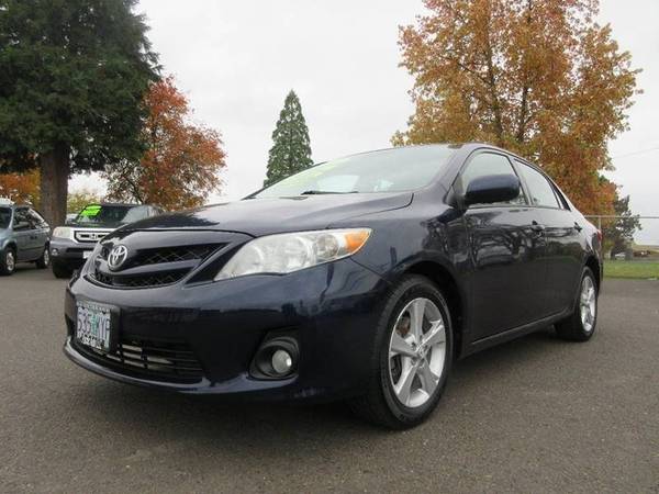 2012 Toyota Corolla LE 4dr Sedan 4A with for sale in Woodburn, OR