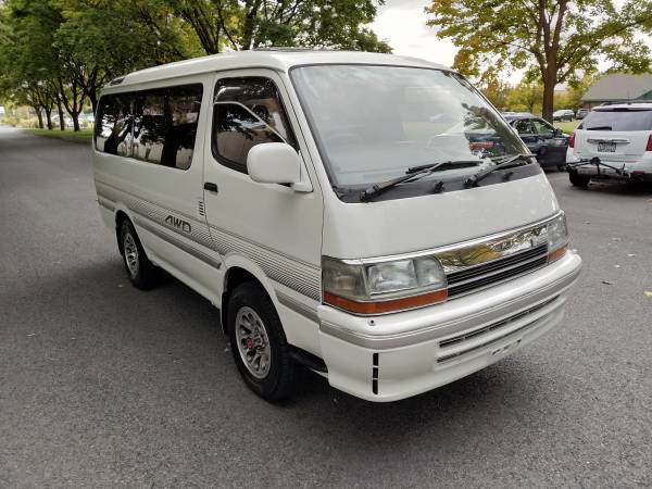 1991 Toyota HiAce Van - JDM - AWD - perfect USPS rig - RHD - Diesel - for sale in Spokane, MT – photo 4