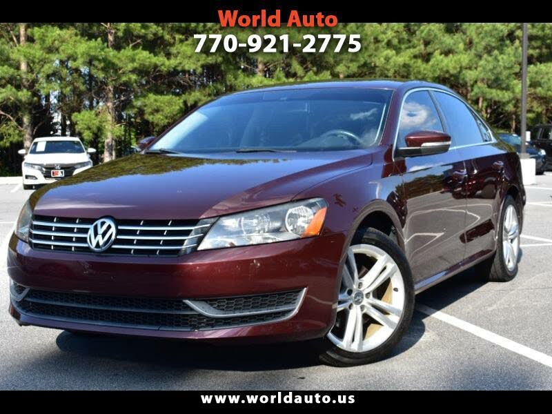 2014 Volkswagen Passat TDI SE with Sunroof for sale in Duluth, GA