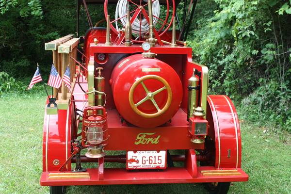 1914 FORD MODEL T FIRE TRUCK - cars & trucks - by owner - vehicle... for sale in Fisherville, KY – photo 5