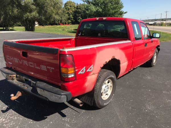 2002 Chevrolet Silverado 4x4 Extended Cab with Plow Prep 150xxx miles for sale in Jacksonville, IL – photo 13