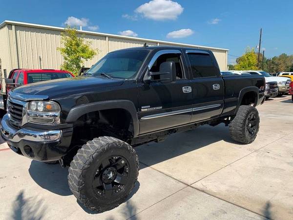 2006 GMC Sierra 2500 hd SLT 6.6L Duramax Diesel lifted for sale in Houston, TX