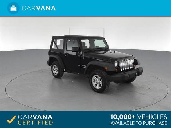 2012 Jeep Wrangler Sport SUV 2D suv Black - FINANCE ONLINE for sale in Round Rock, TX – photo 9