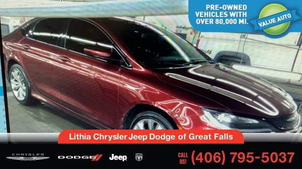 2015 Chrysler 200 4dr Sdn S FWD - - by dealer for sale in Great Falls, MT – photo 5