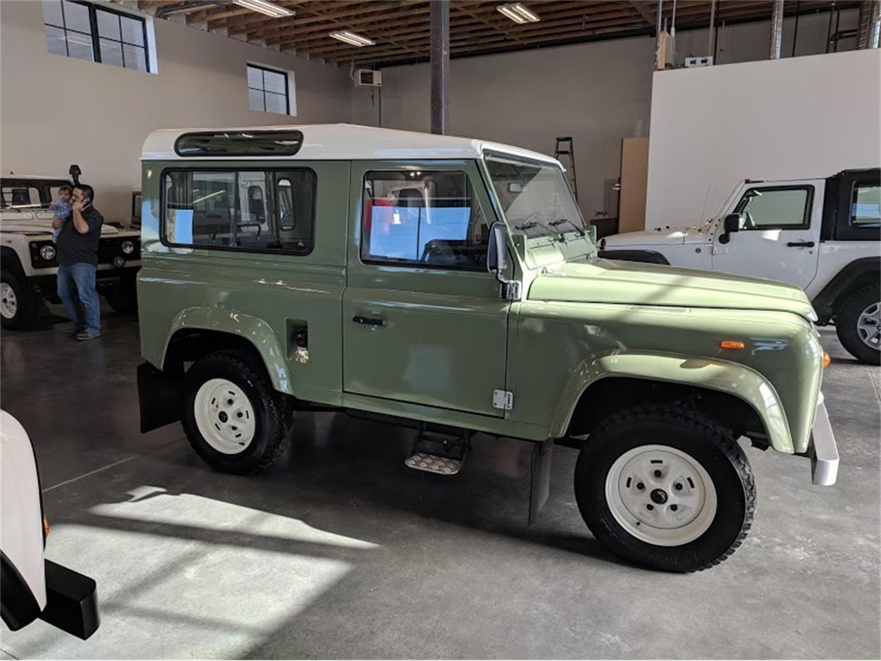 For Sale at Auction: 1989 Land Rover Defender for sale in Billings, MT