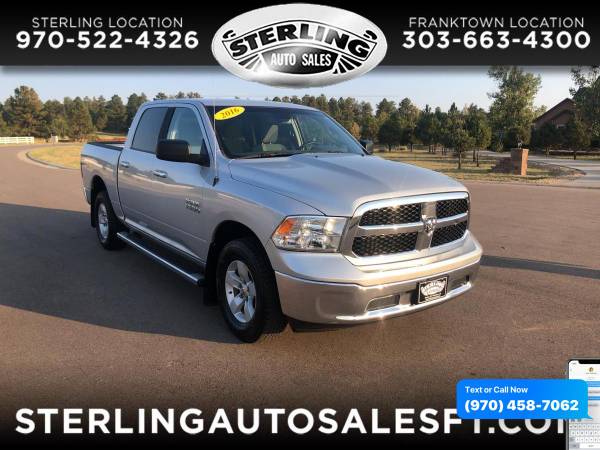 2016 RAM 1500 4WD Crew Cab 140.5 SLT - CALL/TEXT TODAY! - cars &... for sale in Sterling, CO