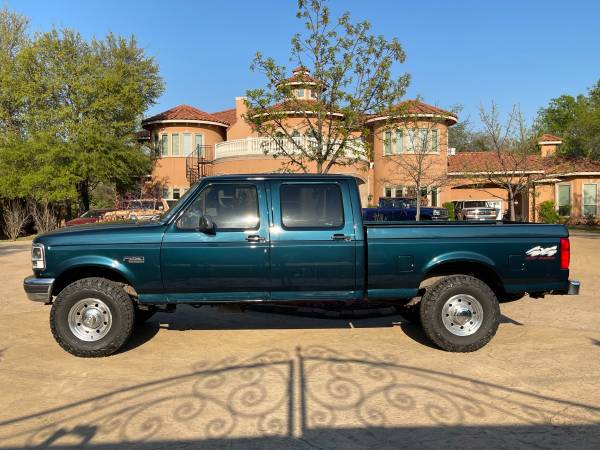 1996 Ford F250 Crew Cab Short Bed 4x4 7 3 Powerstroke Turbo Diesel for sale in irving, TX