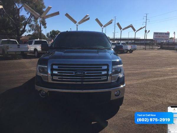 2014 Ford F150 SuperCrew Cab Lariat Pickup 4D 5 1/2 ft - Call/Text -... for sale in Glendale, AZ – photo 10