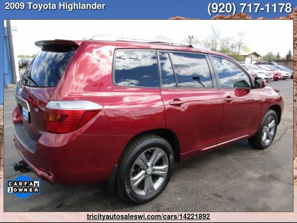 2009 TOYOTA HIGHLANDER SPORT AWD 4DR SUV Family owned since 1971 for sale in MENASHA, WI – photo 5