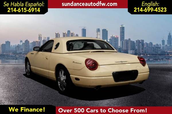 2002 Ford Thunderbird W/Hardtop Premium -Guaranteed Approval! for sale in Addison, TX – photo 7