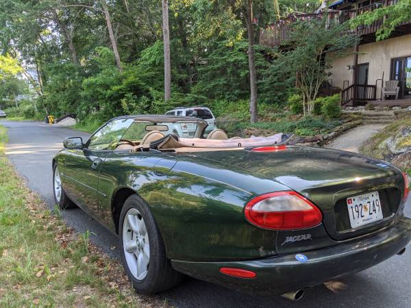 Jaguar XK8 Convertible British Racing Green - cars & trucks - by... for sale in Harwood, MD – photo 3