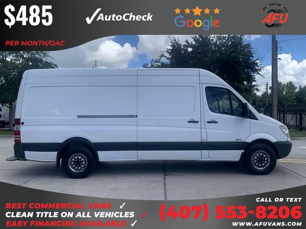 485/mo - 2012 Mercedes-Benz Sprinter 2500 Cargo Extended w170 w 170 for sale in Kissimmee, FL – photo 6