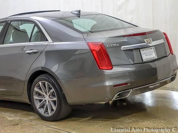 2016 Caddy Cadillac CTS 2.0L Turbo Luxury sedan Gray for sale in Tinley Park, IL – photo 8
