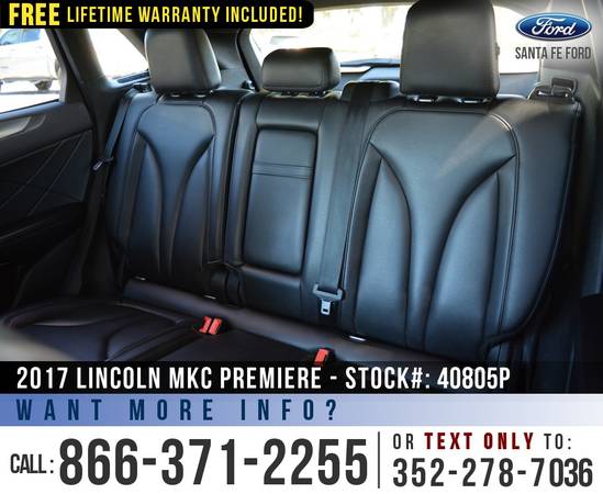 2017 LINCOLN MKC PREMIERE *** Leather Seats, Remote Start, Camera... for sale in Alachua, FL – photo 15