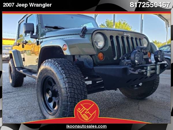 2007 Jeep Wrangler 2WD 4dr Unlimited Sahara for sale in Arlington, TX