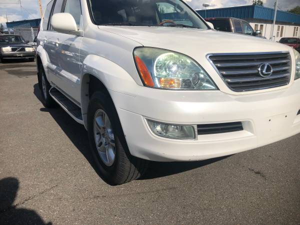 2005 Gx470 GX 470 AWD 4wd low miles Lexus Suv loaded Pearl white for sale in Everett, WA