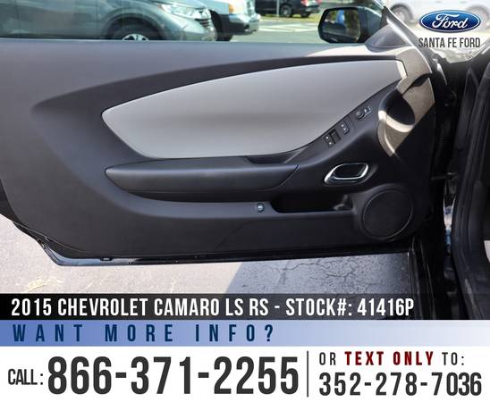 2015 CHEVROLET CAMARO LS RS Onstar, Bluetooth, Tinted Windows for sale in Alachua, FL – photo 11
