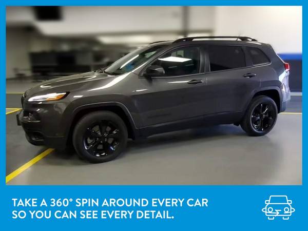 2017 Jeep Cherokee Sport Altitude Sport Utility 4D suv Gray for sale in Austin, TX – photo 3
