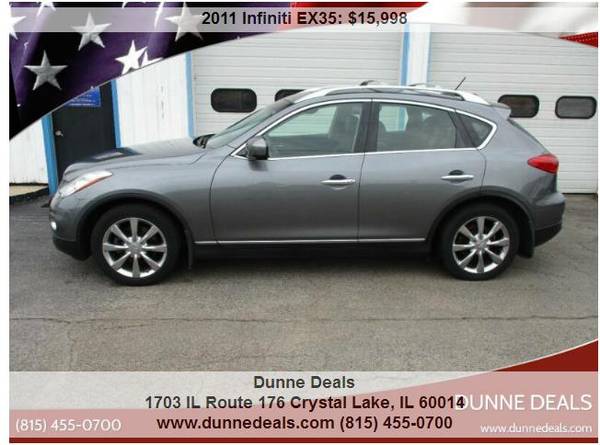 2011 Infiniti EX35 Journey AWD 4dr Crossover Only 91k Miles - cars & for sale in Crystal Lake, IL